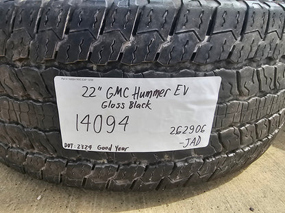 22" Hummer EV HEV 2500 OEM 8x165 14094 wheels rims 2024 2025 2026 2027
