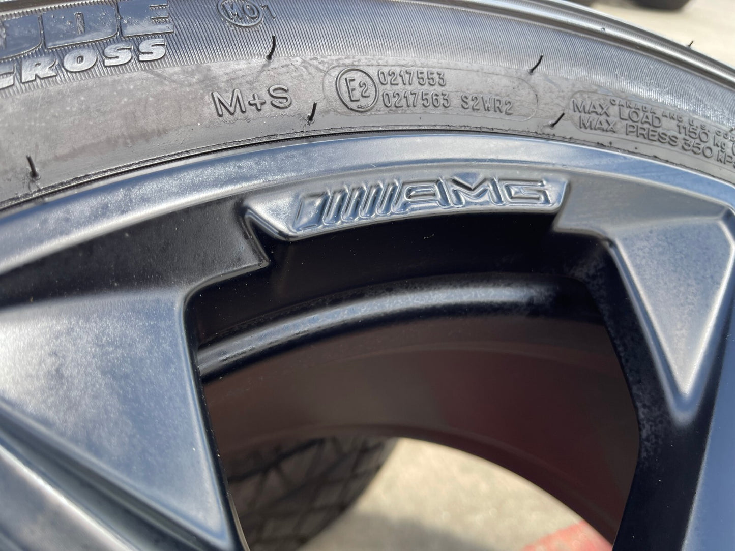 21" Mercedes G Wagon G63 AMG OEM wheels rims 2021 2022 2023 2024 2025 MICHELIN