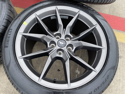 19" Ford Mustang GT Dark Horse OEM 95839 95840 wheels rims 2026 2027 TPMS NEW