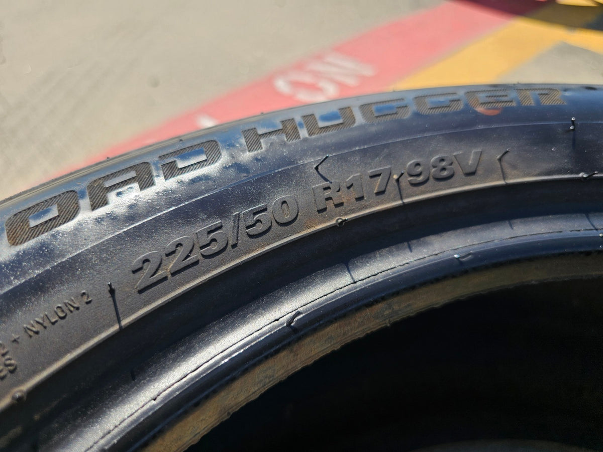 (1) 225/50/17 Road Hugger GTP AS/02 tire 225/50R17 98V XL M+S
