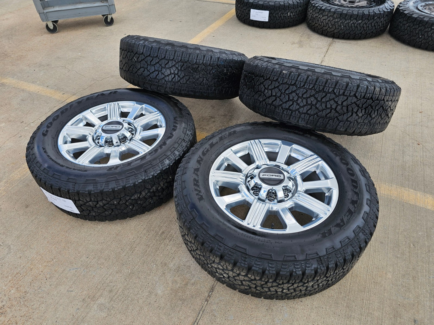20" Ford F-250 F-350 Platinum OEM 10153 rims wheels 2020 2022 2025 2026 NICE