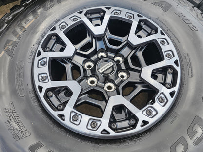 (4) 17" Ford F-150 Raptor R OEM BEADLOCK rims wheels 2024 2025 2026 2027 BFG NEW