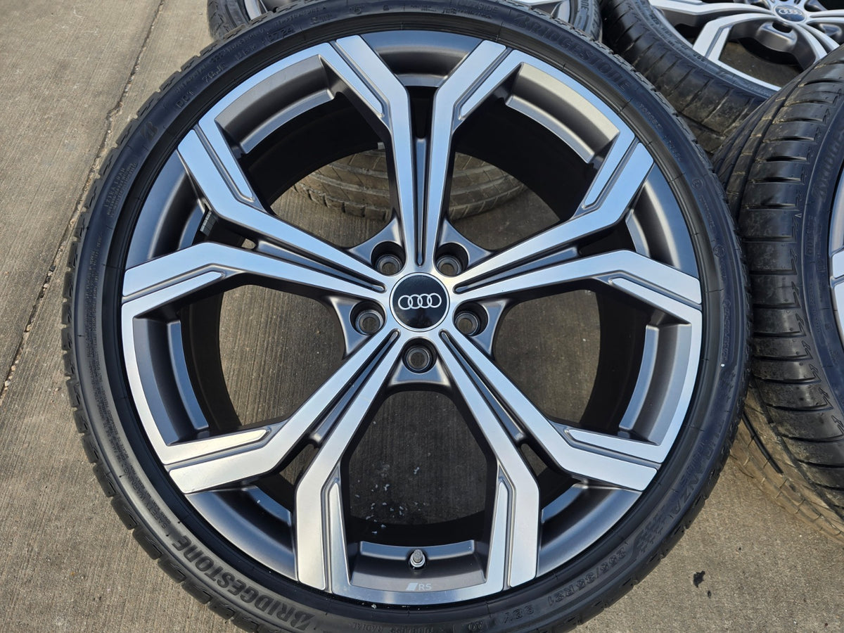21" Audi S6 S5 wheels rims OEM Q3 Q4 A5 A6 A7 S7 RS5 RS6 2024 2025 2026 SET NEW