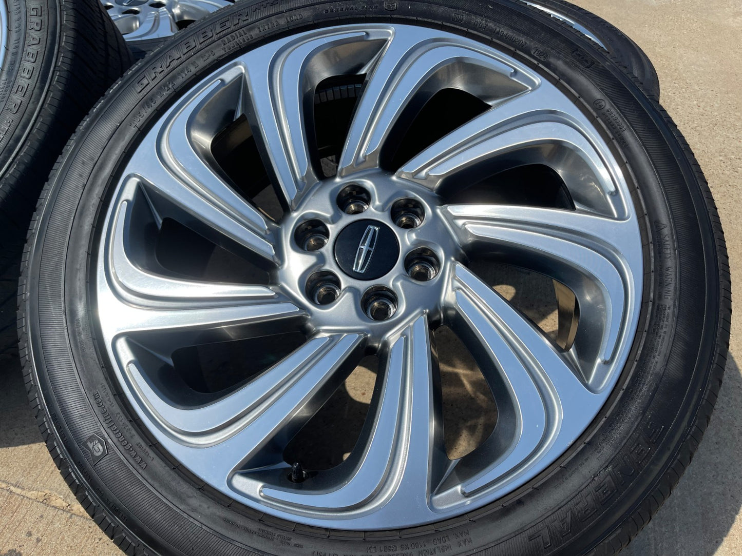 22" Lincoln Navigator BLACK LABEL OEM 10497 rims wheels SET
