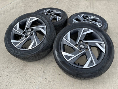 17" Hyundai Elantra Sonata OEM wheel rims 71067 Veloster 2024 2025 2026 GOODYEAR