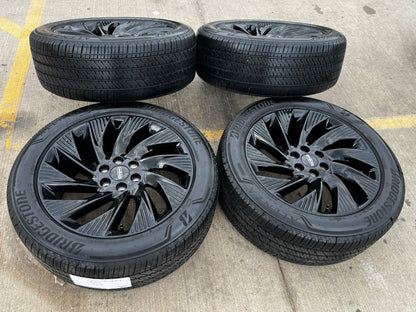 22" Lincoln Navigator OEM 10665 rims wheels BLACK LABEL 2026 2027 BRIDGESTONE