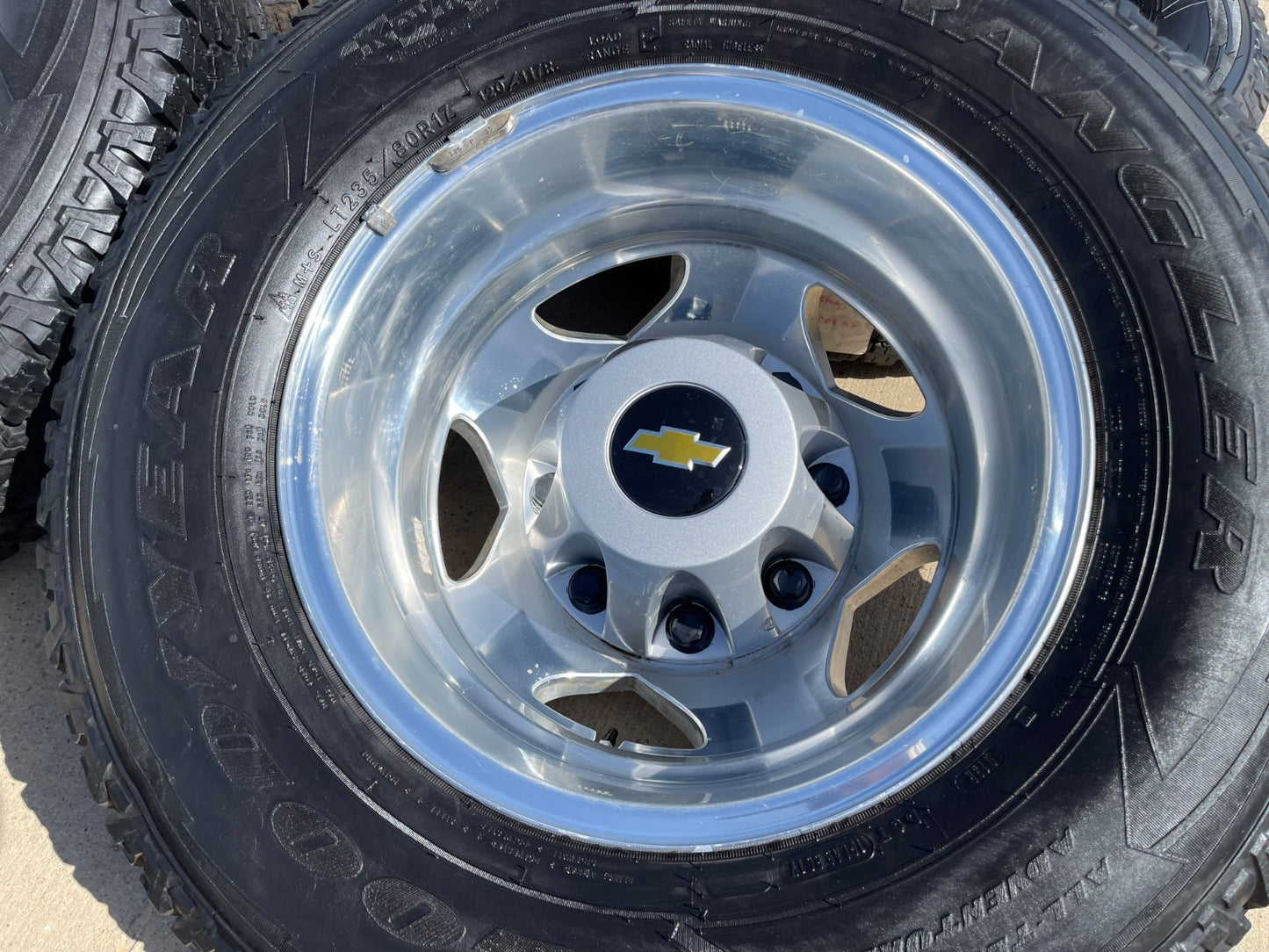 17" Chevy Silverado GMC Sierra 3500 Dually rims wheels SET OEM 5519 5520 8094