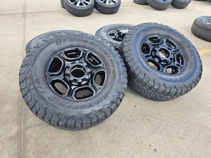 18" Ford F-250 F-350 Lariat FX-4 OEM black 10479 wheels rims 2025 2026 BFG 34"