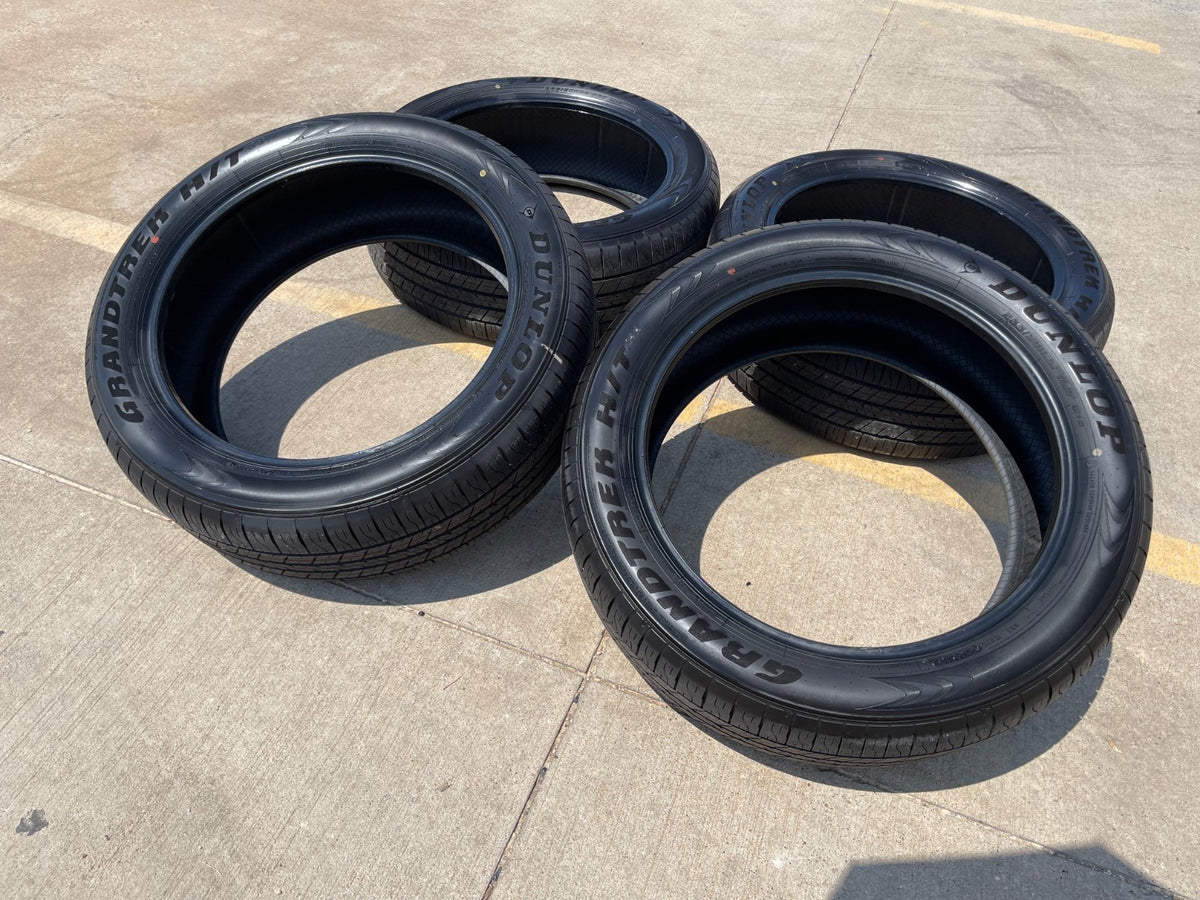 (4) 265/50/22 Dunlop Grandtrek H/T31 tires SET M+S 265/50R22 LX600 GX550 NEW