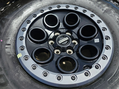 17" Ford F-150 Raptor OEM BEADLOCK rims wheels BFG KO2 37" tires NEW