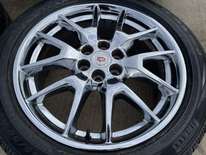 20" Cadillac SRX XT6 XT5 OEM 4709 CHROME wheels rims Blazer GMC Acadia
