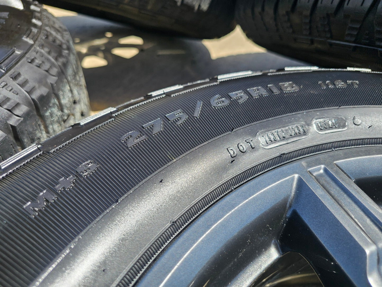 18" GMC Sierra AT4X Chevy Silverado OEM 14131 wheels rims SET GOODYEAR A/T NEW