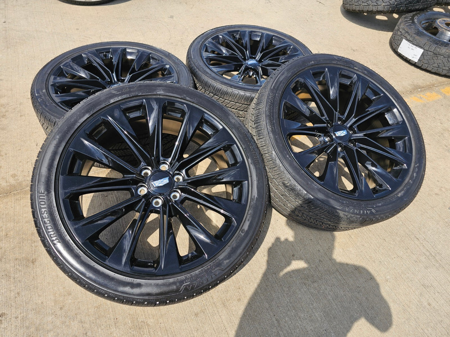 24" Cadillac Escalade V OEM ONYX wheels rims 2022 2023 2024 2025 2026 NEW