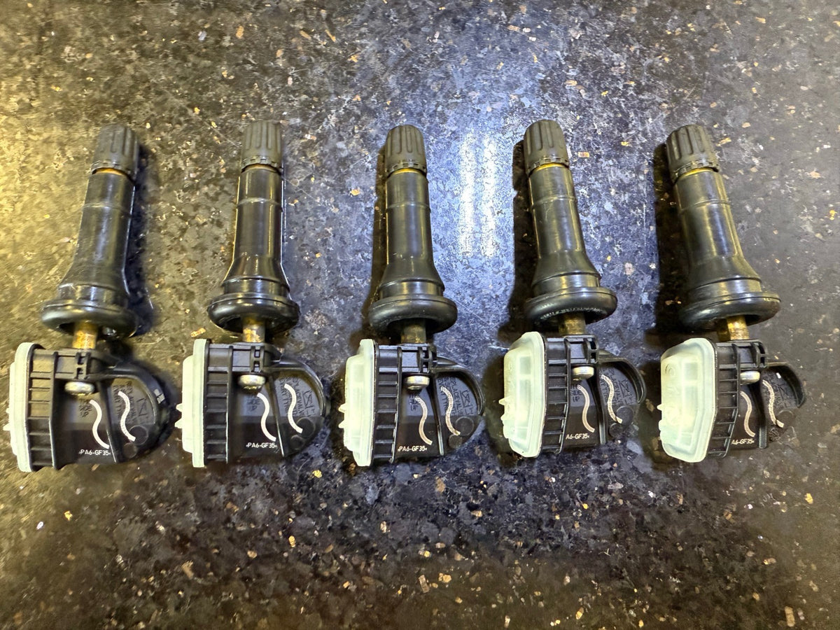 (5) TPMS SENSORS Chevy Ford GMC Cadillac Toyota RAM Honda Hyundai Kia SET NEW