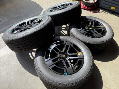 20" Rivian R1T R1S OEM wheels rims All Terrain DARK 2023 2024 2025 2026 2027 NEW