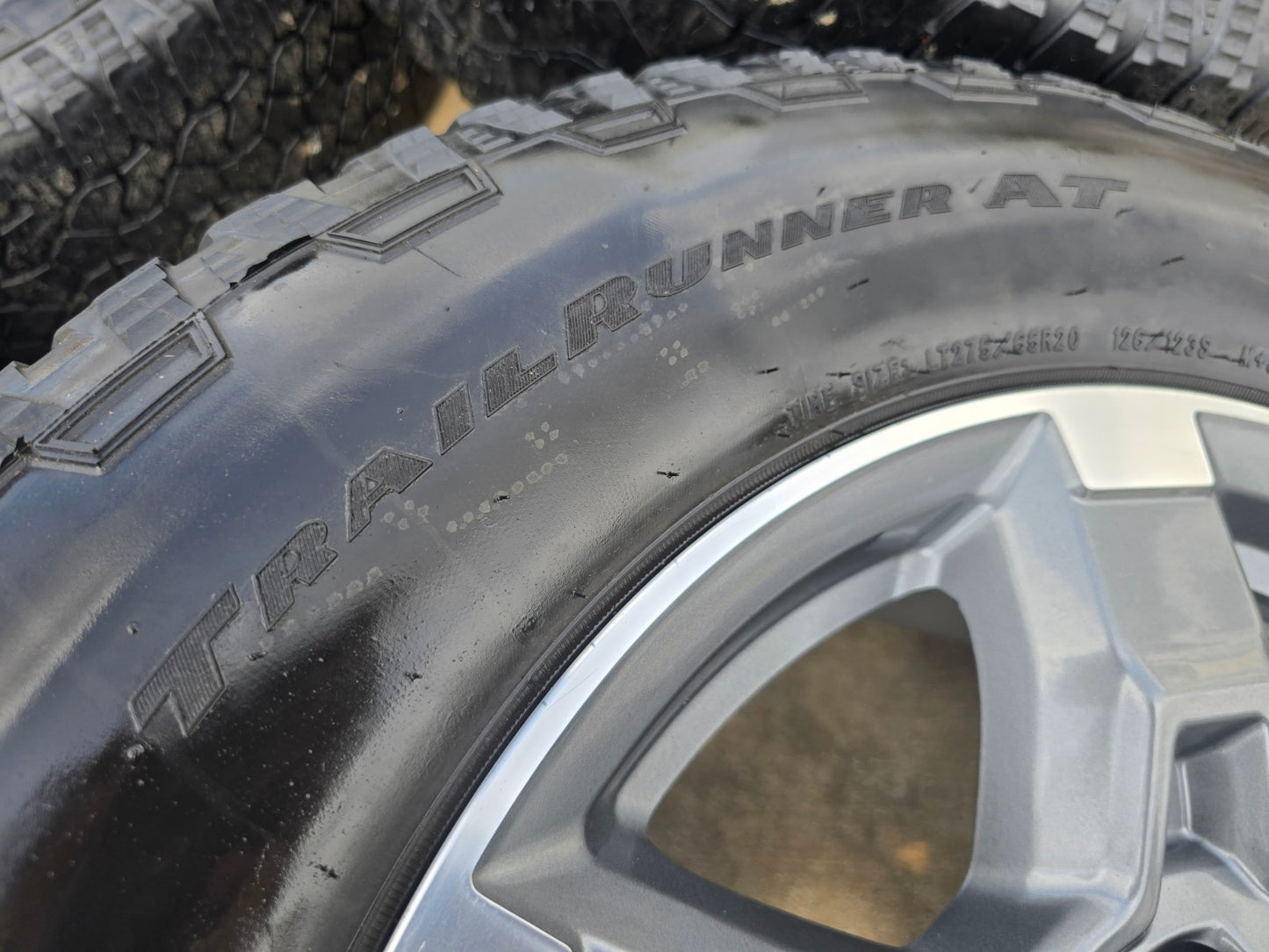 20" GMC Sierra AT4X 2500 3500 OEM wheels rims 94038 Chevy Silverado tires A/T
