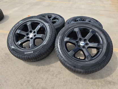 20" Ford F-150 OEM rims wheels BLACK 10347 Expedition PIRELLI A/TR NEW