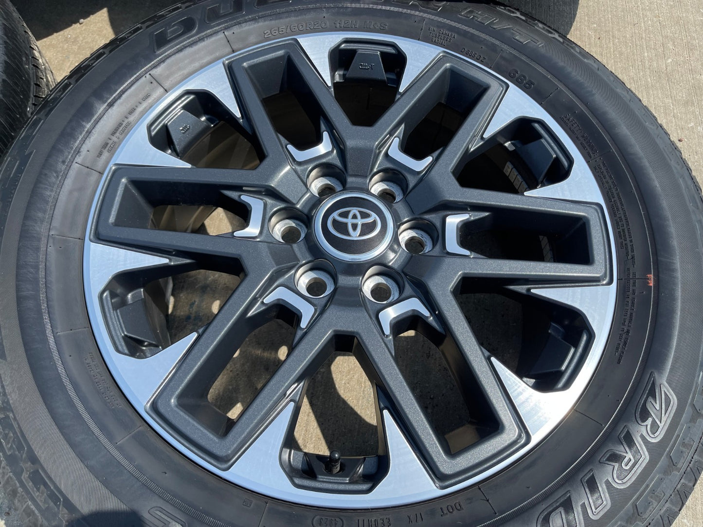 20" Toyota Tundra TRD wheels rims OEM TSS # 75276 95295 Sequoia SET BRIDGESTONE