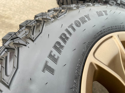 17" Jeep Wrangler Rubicon OEM 96226 wheels rims Gladiator GOODYEAR  A/T 33" NEW
