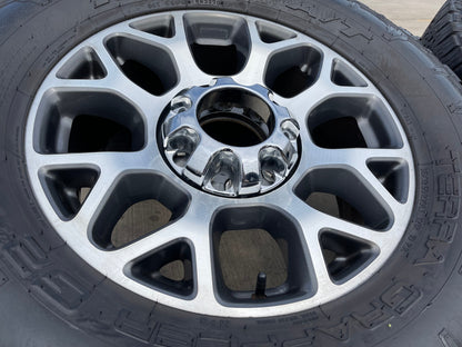 20" Ford F-250 F-350 OEM Lariat wheels rims 10292 tires NITTO 35"