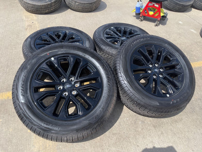 20" Ford F-150 LARIAT OEM 10619 rims wheels Expedition 2026 2027 SET PIRELLI NEW