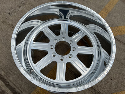 22x12 American Force G55 Tempo SS Polished Ram 2500 3500 wheel rim 8x165 NEW