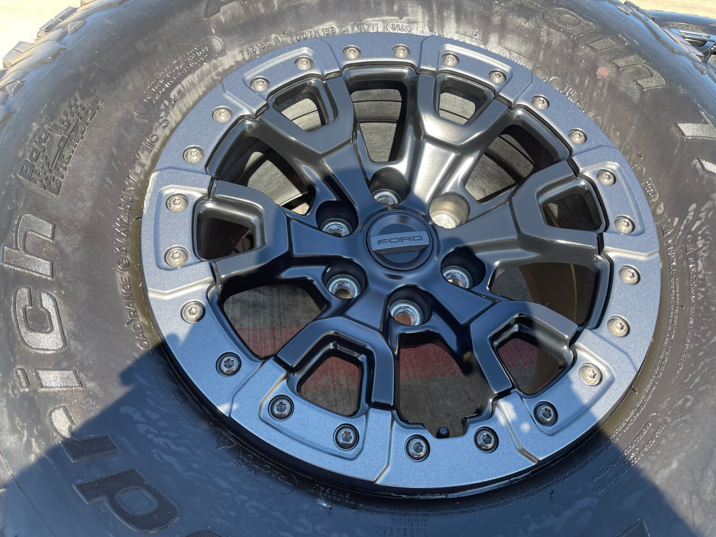 17" Ford F-150 Raptor Bronco R OEM BEADLOCK 51222 rims wheels 37" BFG