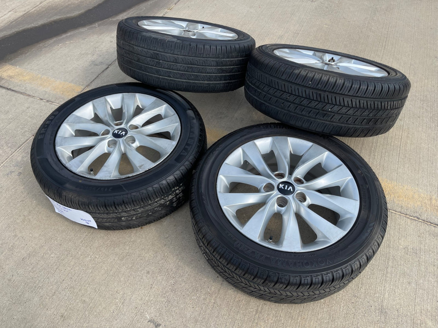 17" Kia Optima OEM 74731 wheels rims SET Sonata K4 K5 Soul Seltos Forte