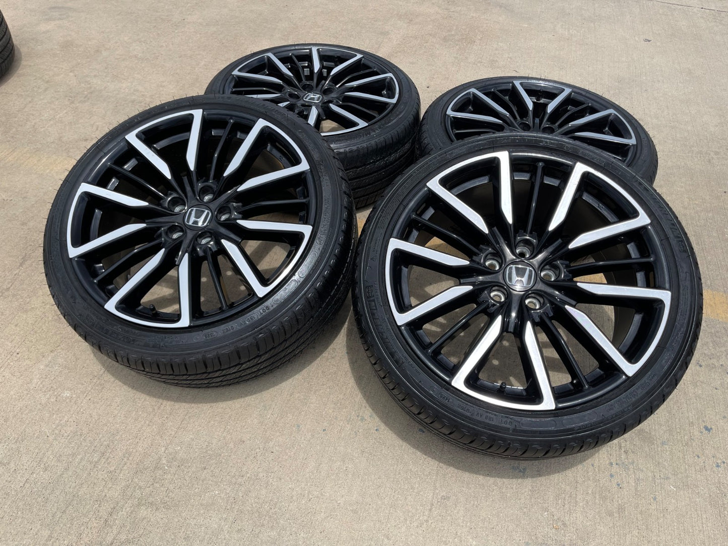19" Honda Accord OEM Sport wheels rims 60308 SET 2024 2025 2026 MICHELIN