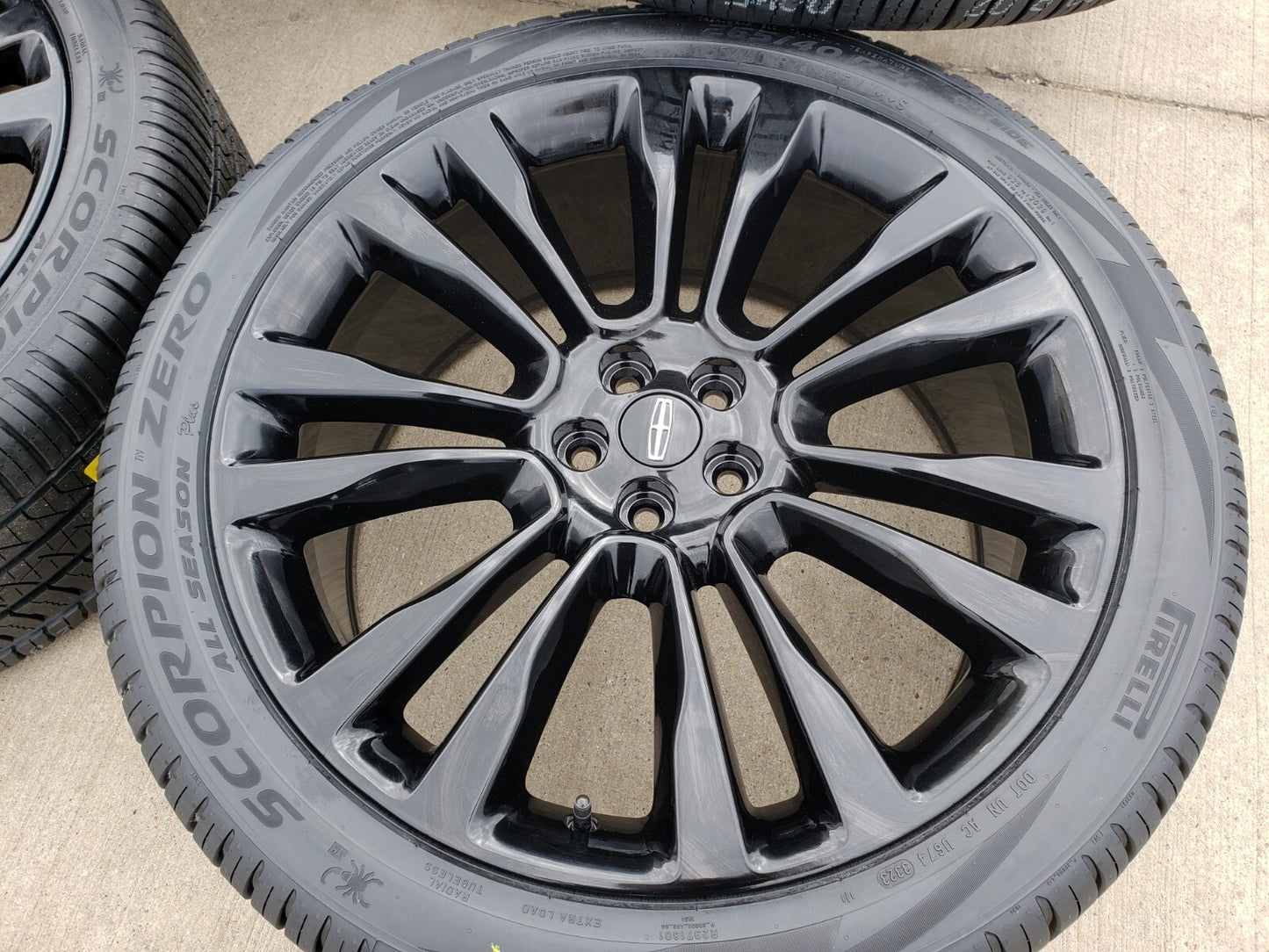 21" Lincoln Continental MKX MKC 10077 rims wheels Edge tires NEW