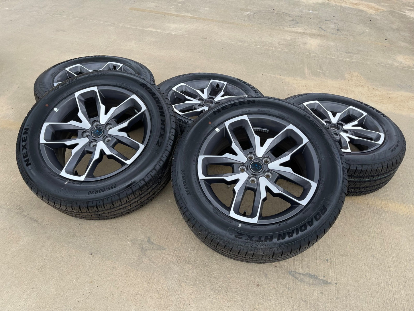 20" Jeep Wrangler Rubicon 4XE OEM 9333 wheels rims Gladiator 2024 2025 2026 NEW
