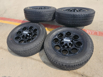 20" Ford F-250 F-350 OEM black TREMOR 10299 10484 wheels rims 2023 2024 2025
