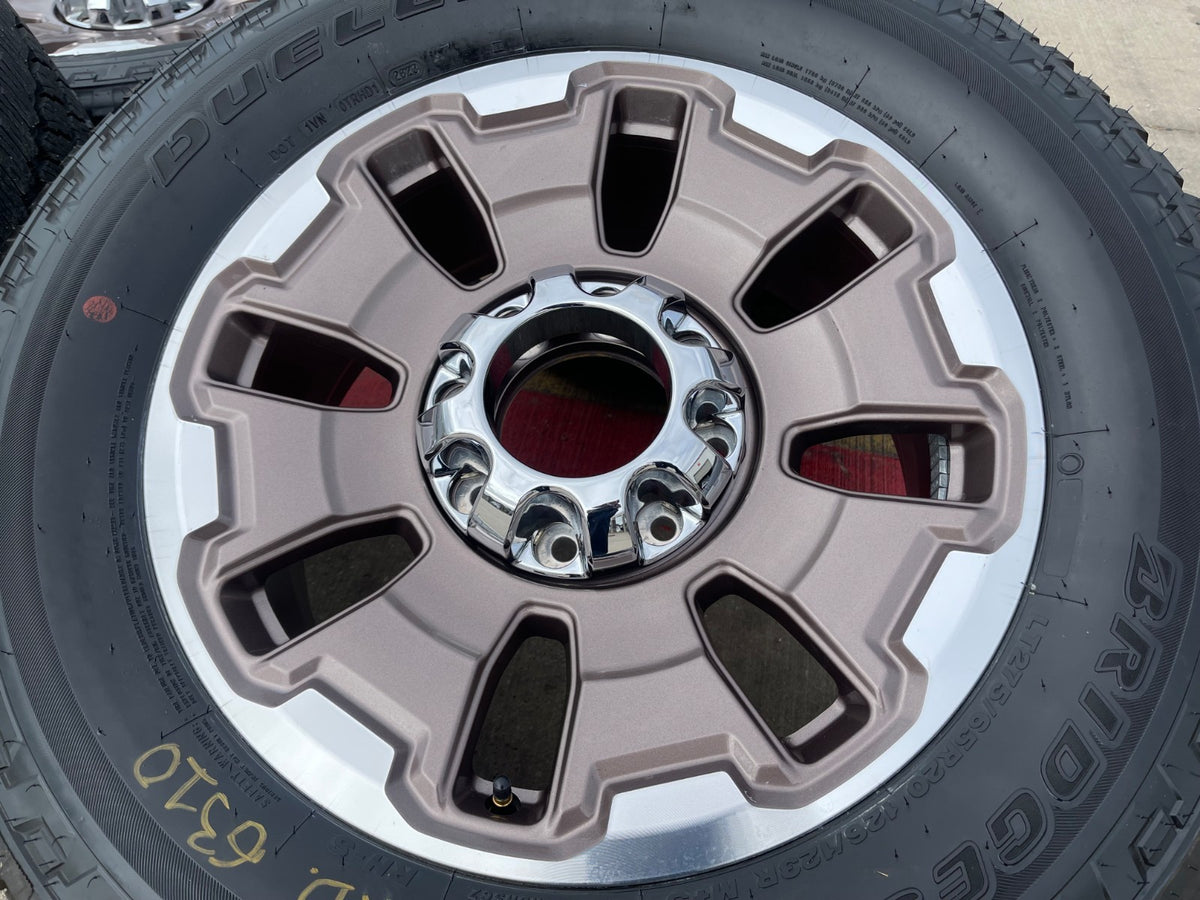 20" Ford F-250 F-350 OEM 10487 LIMITED KING RANCH tan wheels rims 2025 2026 2027