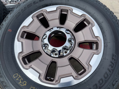 20" Ford F-250 F-350 OEM 10487 LIMITED KING RANCH tan wheels rims 2025 2026 2027