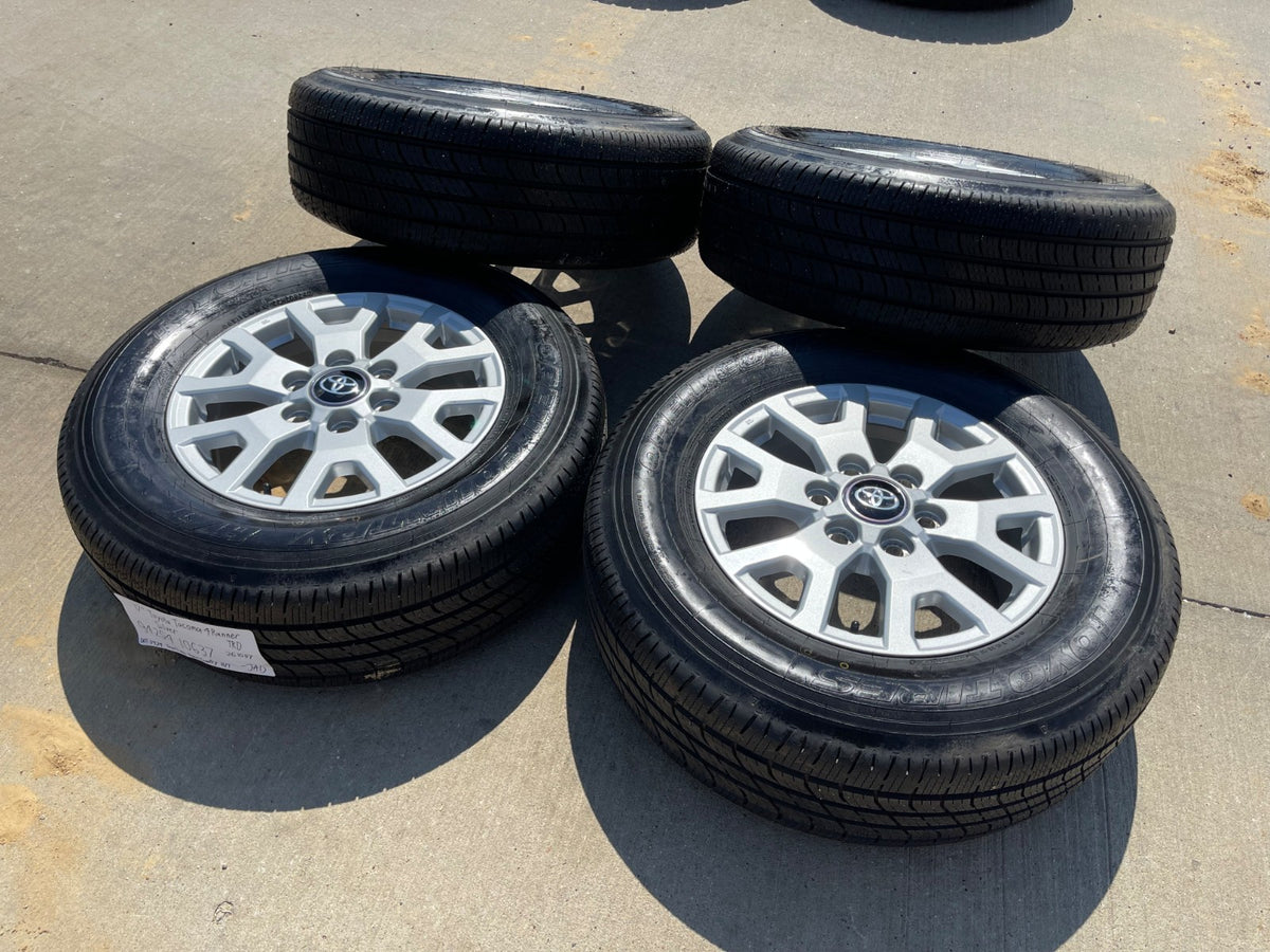 17" Toyota Tacoma 4Runner TRD OEM 10637 94254 wheels rims SET TOYO NEW