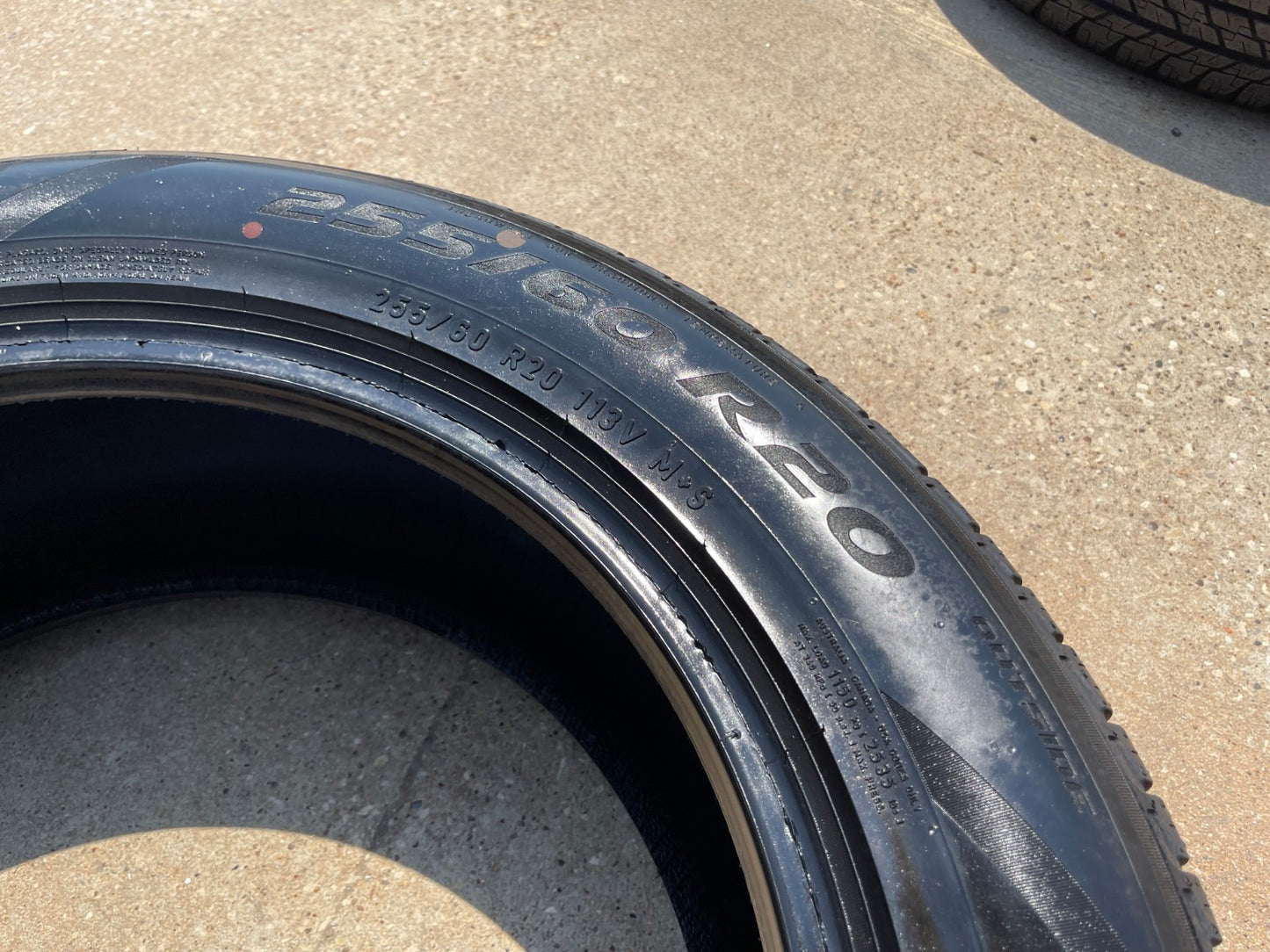(5) 255/60/20 Pirelli Scorpion Zero A/S tires 255/60R20 113V LR NEW TAKE OFFS
