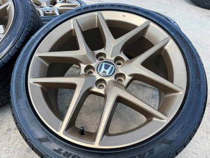 18" Honda Civic BRONZE wheels rims OEM 10393 H-RV Accord 2022 2023 2024 2025 NEW