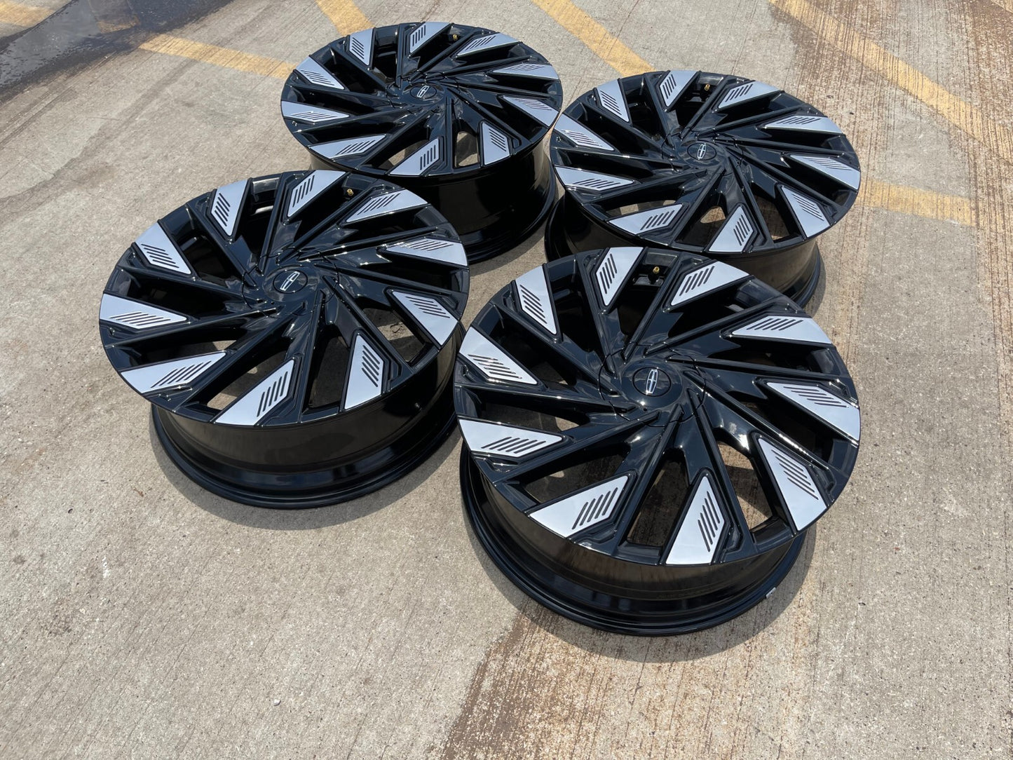 22" Lincoln Nautilus Black Label OEM rims wheels 2022 2023 2024 2025 2026 NEW