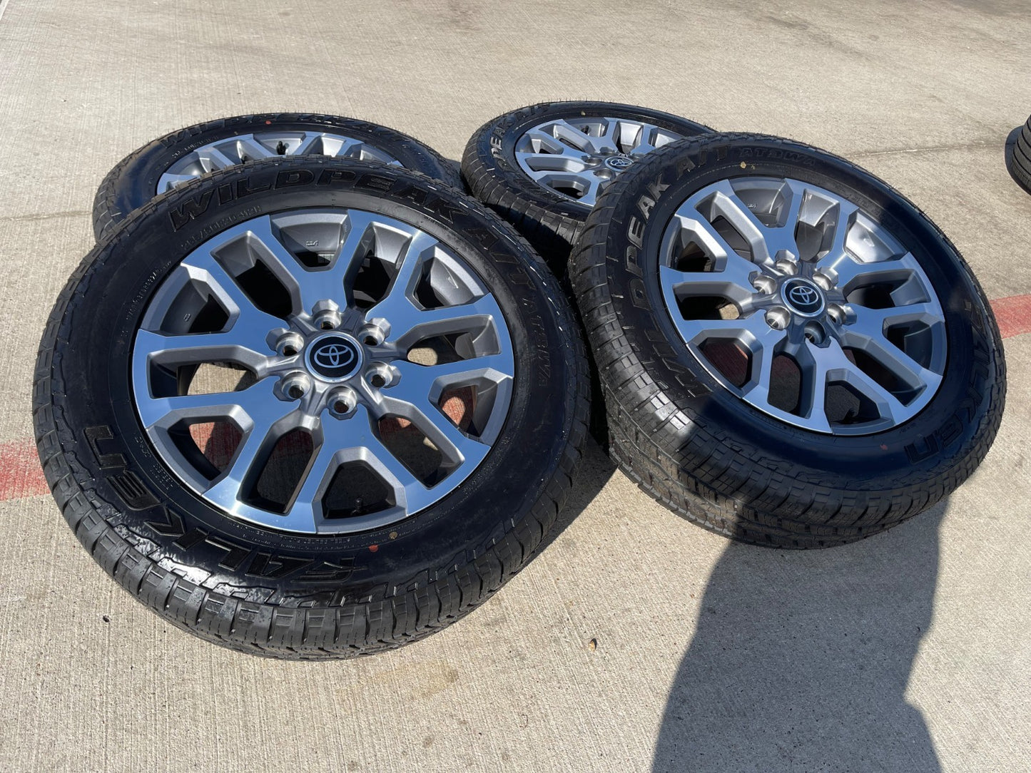 20" Toyota Tundra TSS TRD OEM wheels rims 95359 75277 Sequoia 2025 2026 NEW A/T