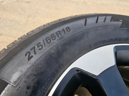 18" Dodge Ram 1500 Rebel Black OEM wheel rim 2671 tire single NEXEN