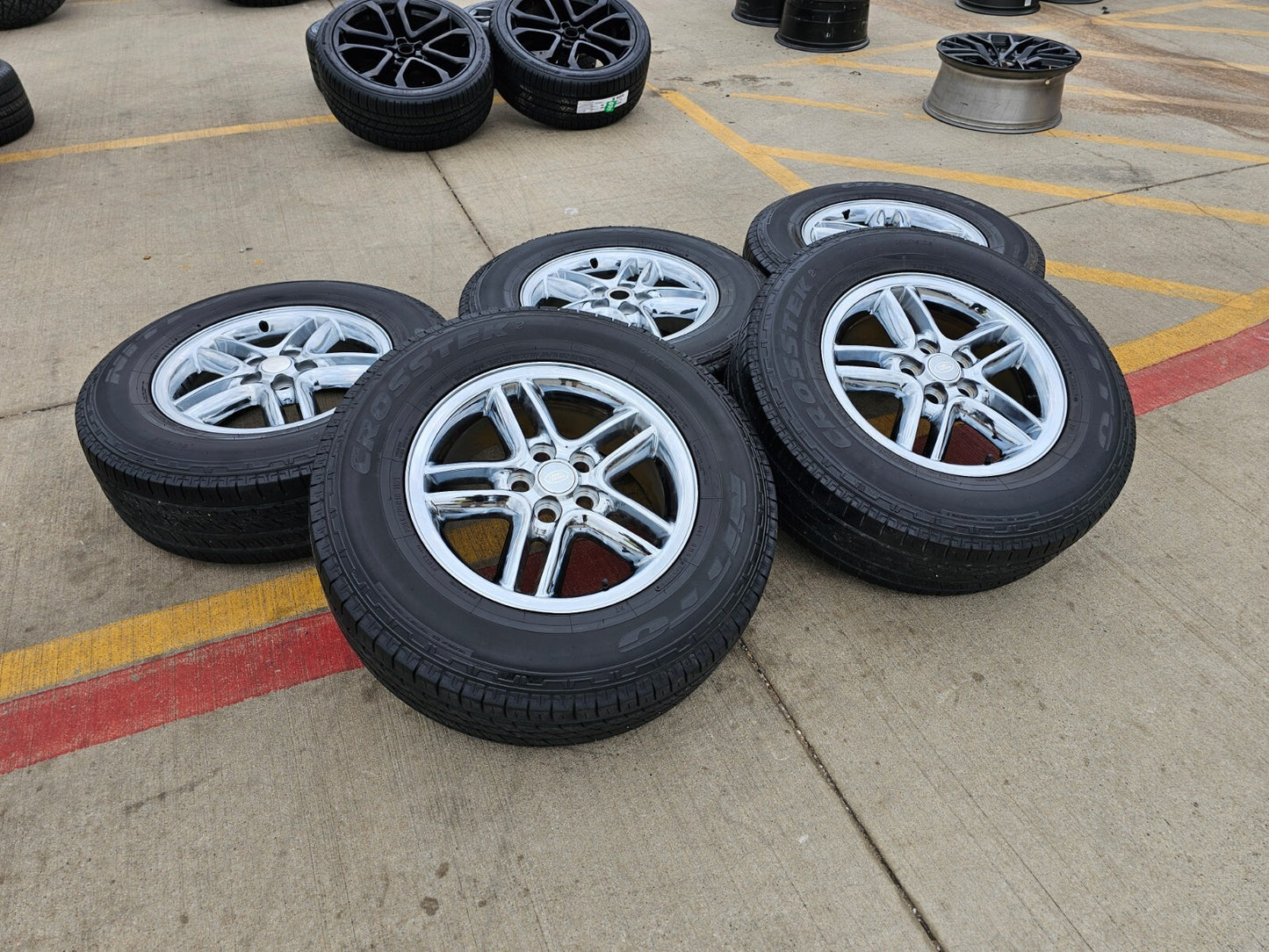 18" Land Rover DEFENDER Range OEM 72165 wheels rims 2004 2005 2006 2022 2023