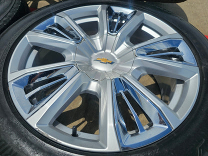 22" Chevy Tahoe RST Premier OEM wheels rims 14046 96951 SET Silverado Suburban