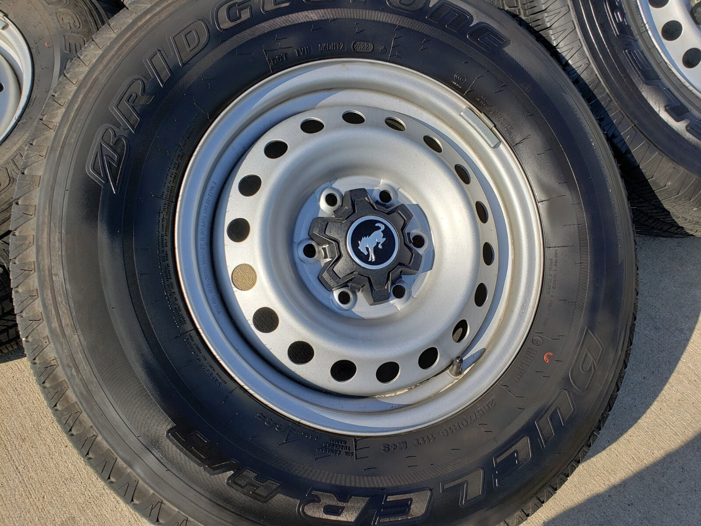 16" Ford Bronco steel wheels rims tires 10226 Ranger 2022 2023 2024 2025