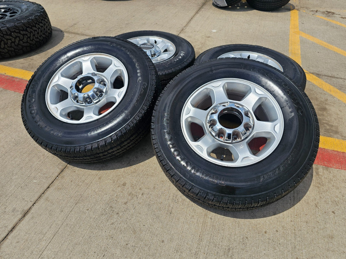 17" Ford F-250 F-350 OEM rims wheels 3950 tires FIRESTONE DISCOUNTED