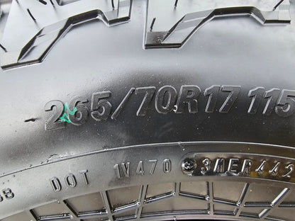 17" Ford F-150 OEM black Tremor rims wheels tires 10339 A/T4 2025 2026 2027 NEW