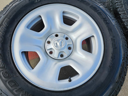 18" Dodge Ram 1500 OEM wheels rims tires BRIDGESTONE DUELER A/T NEW