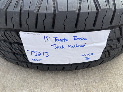 18" Toyota Tundra TRD OEM black wheels rims 75273 Sequoia 2024 2025 2026