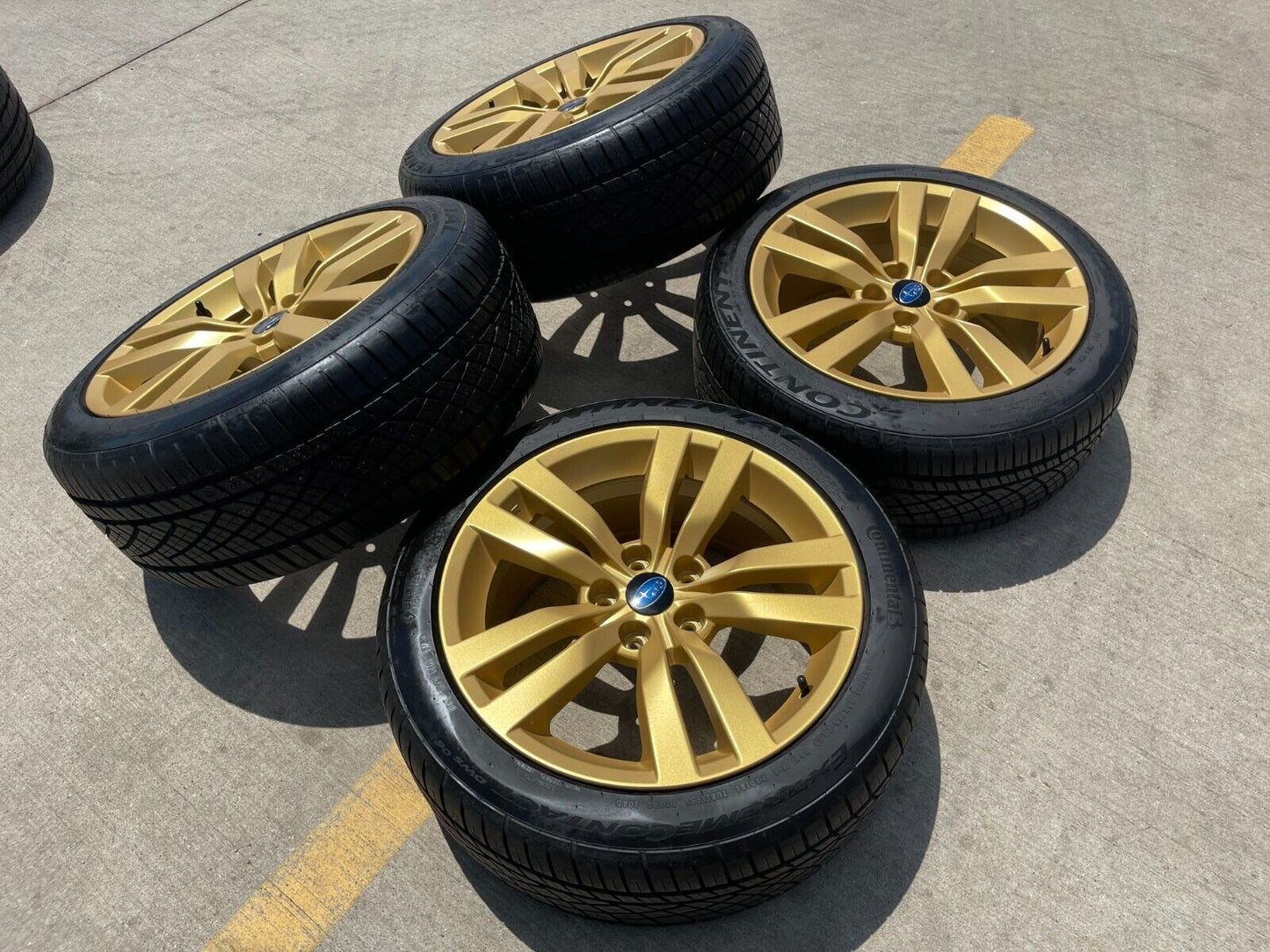 18" Subaru Outback Legacy Forester OEM wheels rims 68801 tires NEW