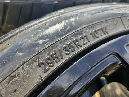 21" Mercedes GLE GLC EQE GLE450 GLE350 AMG OEM black wheels rims tires