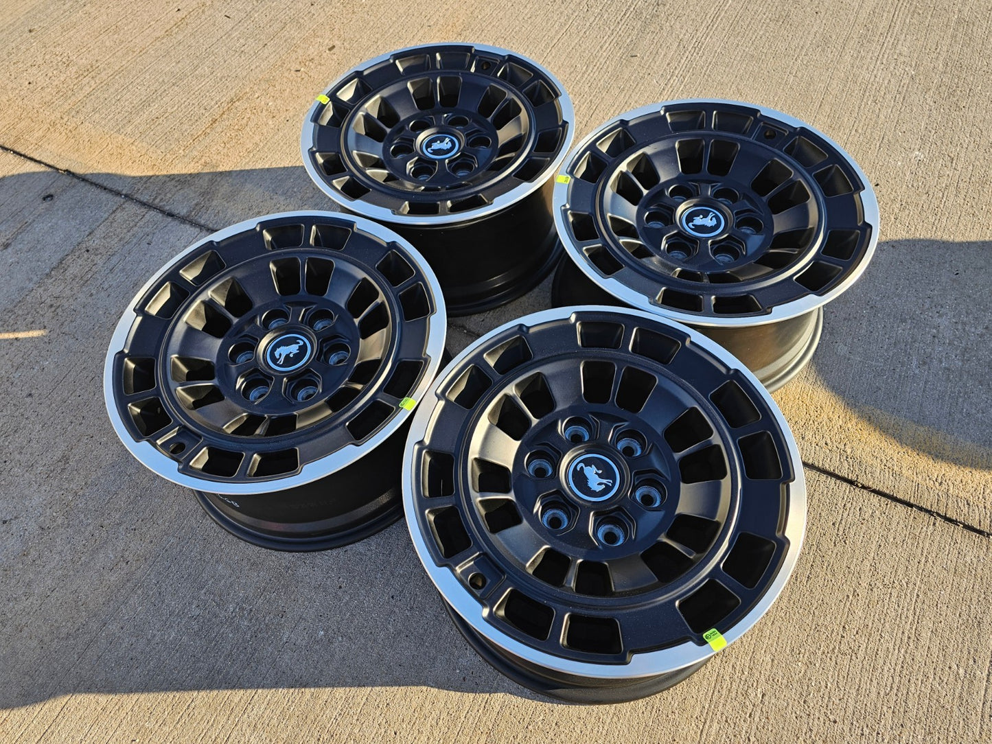 (4) 17" Ford Bronco wheels rims OEM 22025 Ranger 2023 2024 2025 2026 NEW